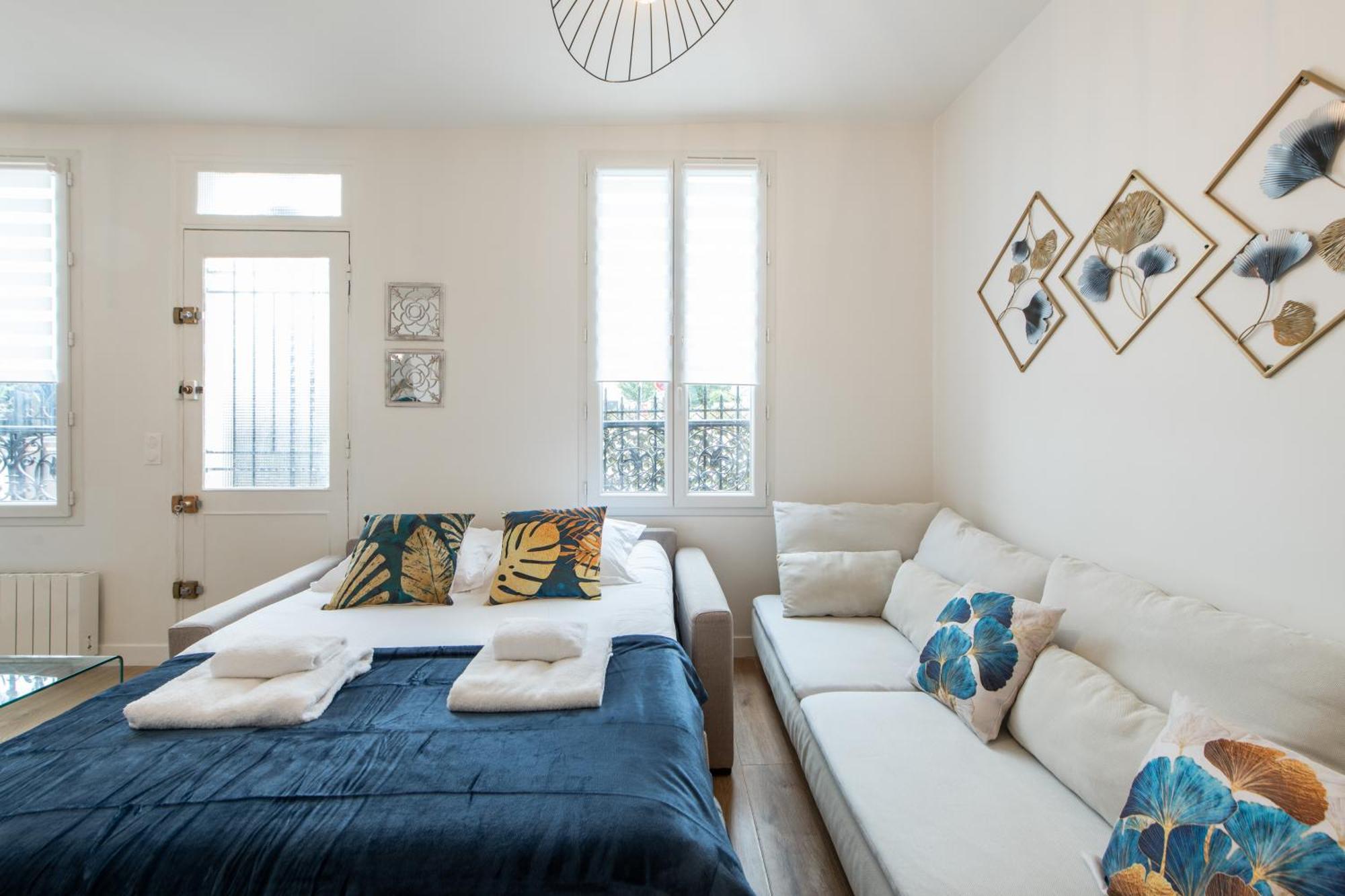 Spacious And Bright 2-Bedroom Large Apartment Very Close To Paris - Near Metro Boulogne-Billancourt Extérieur photo